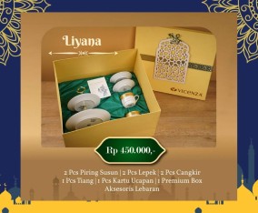 Vicenza Hampers 2025 Liyana motif Lily